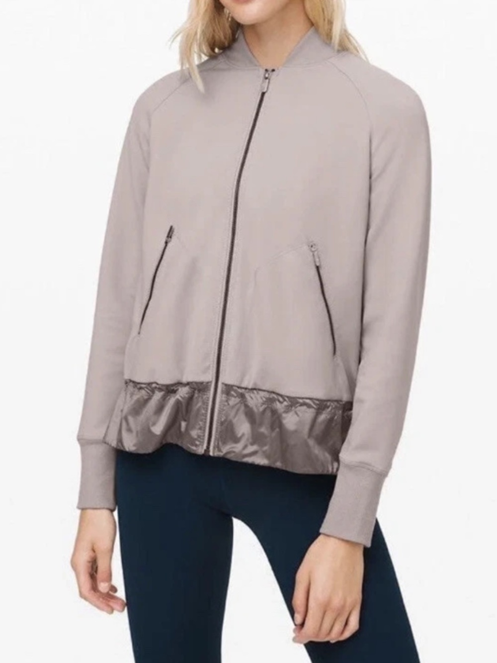LULULEMON Swept Along Jacket Women’s Large Dark Chrome